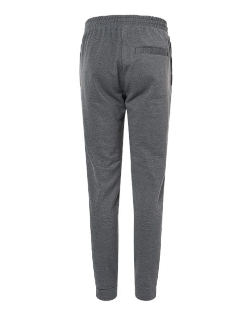Adidas Fleece Joggers dark grey heather back