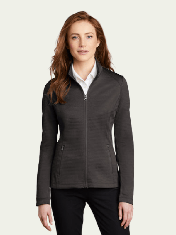 Port Authority ® Ladies Diamond Heather Fleece Full-Zip Jacket